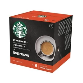 Kávékapszula, 12 db, STARBUCKS by Dolce Gusto®, &quot;Espresso Colombia Medium Roast&quot;
