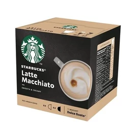 Kávékapszula, 12 db, STARBUCKS by Dolce Gusto®, &quot;Latte Macchiato&quot;