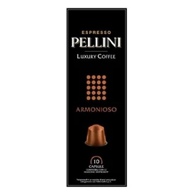 Kávékapszula, Nespresso® kompatibilis, 10 db, PELLINI, &quot;Armonioso&quot;