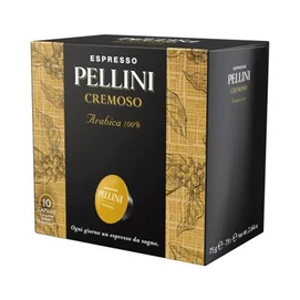 Kávékapszula, Dolce Gusto kompatibilis, 10 db, PELLINI, &quot;Cremoso&quot;
