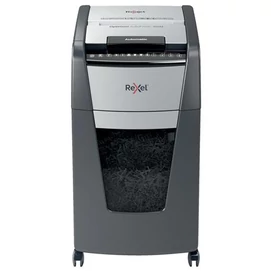 Iratmegsemmisítő, mikrokonfetti, 300 lap, REXEL, &quot;Optimum AutoFeed+ 300M&quot;
