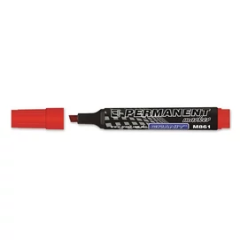 Alkoholos marker, 1-5 mm, vágott, GRANIT &quot;M861&quot;, piros