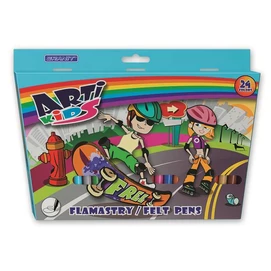 Filctoll készlet, GRANIT &quot;Arti Kids&quot;, 24 különböző szín