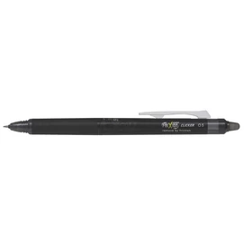 Rollertoll, 0,25 mm, tűhegyű, nyomógombos, törölhető, PILOT &quot;Frixion Point Clicker &quot;, fekete
