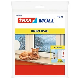 Ajtó- és ablaktömítő habszivacs, 9 mm x 10 m, TESA &quot;tesamoll®&quot;