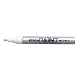 Lakkmarker, 3 mm, ZEBRA &quot;Paint marker&quot;, ezüst