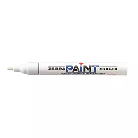 Lakkmarker, 3 mm, ZEBRA "Paint marker", fehér