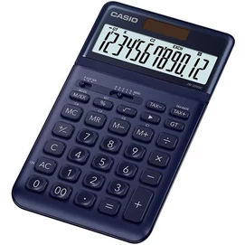Számológép, asztali, 12 számjegy, CASIO &quot;JW 200SC&quot;, sötétkék