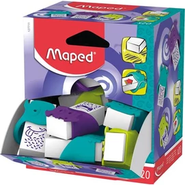 Radír display, MAPED &quot;Little Monster&quot;, vegyes színek