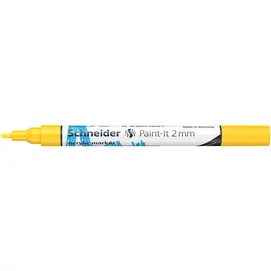 Dekormarker, akril, 2 mm, SCHNEIDER &quot;Paint-It 310&quot;, sárga