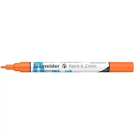 Dekormarker, akril, 2 mm, SCHNEIDER &quot;Paint-It 310&quot;, narancssárga