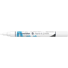 Dekormarker, akril, 2 mm, SCHNEIDER &quot;Paint-It 310&quot;, fehér