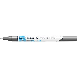 Dekormarker, akril, 2 mm, SCHNEIDER &quot;Paint-It 310&quot;, ezüst