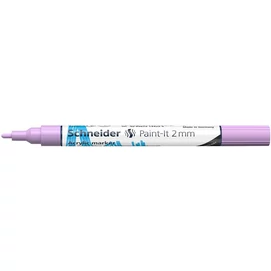 Dekormarker, akril, 2 mm, SCHNEIDER &quot;Paint-It 310&quot;, pasztell-lila