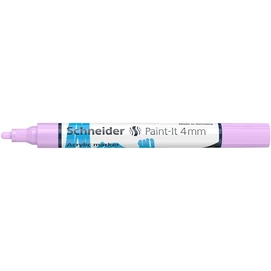 Akril marker, 4 mm, SCHNEIDER "Paint-It 320", pasztell-lila