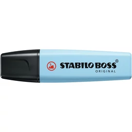 Szövegkiemelő, 2-5 mm, STABILO &quot;BOSS original Pastel&quot;, jeges kék