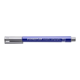 Kalligrafikus marker, STAEDTLER &quot;8325&quot;, metál ezüst