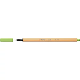 Tűfilc, 0,4 mm, STABILO &quot;Point 88&quot;, pisztácia
