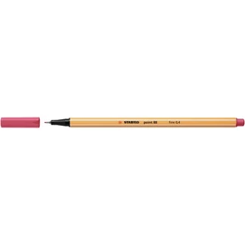 Tűfilc, 0,4 mm, STABILO &quot;Point 88&quot;, eperpiros