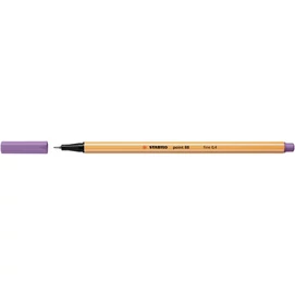 Tűfilc, 0,4 mm, STABILO &quot;Point 88&quot;, szürkéslila