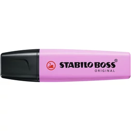 Szövegkiemelő, 2-5 mm, STABILO &quot;BOSS original Pastel&quot;, deres málna