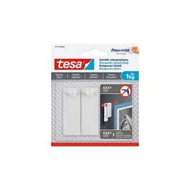 Akasztószög, öntapadós, TESA &quot;Powerstrips®&quot;, érzékeny felületre