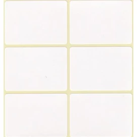 Etikett, 35x50 mm, 60 etikett/csomag