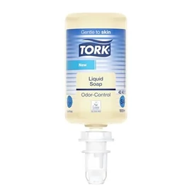 Folyékony szappan, 1 l, S4 rendszer, szagsemlegesítő, TORK &quot;Odor-Control&quot;, átlátszó