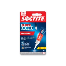Pillanatragasztó, 4 g, HENKEL &quot;Loctite Super Bond Original&quot;