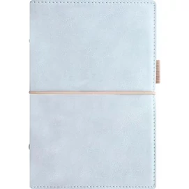 Kalendárium, gyűrűs, betétlapokkal, A5 méret, FILOFAX, &quot;Domino&quot; Soft&quot;, pasztellkék