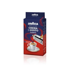Kávé, pörkölt, őrölt, 250 g, LAVAZZA &quot;Crema e Gusto&quot;