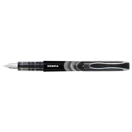 Töltőtoll, 0,6 mm, ZEBRA &quot;Fountain pen&quot;, fekete
