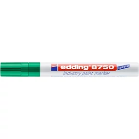 Lakkmarker, 2-4 mm, EDDING, "8750", zöld