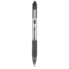 Golyóstoll, 0,27 mm, nyomógombos, ZEBRA &quot;Z-Grip Smooth&quot;, fekete