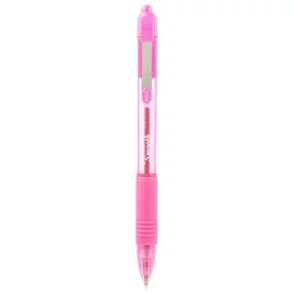 Golyóstoll, 0,27 mm, nyomógombos, ZEBRA &quot;Z-Grip Smooth&quot;, rózsaszín