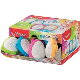 Stresszoldó radír display, MAPED &quot;Mini Cute&quot;, vegyes színek