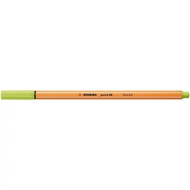 Tűfilc, 0,4 mm, STABILO &quot;Point 88&quot;, lime zöld