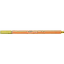 Tűfilc, 0,4 mm, STABILO &quot;Point 88&quot;, mustár