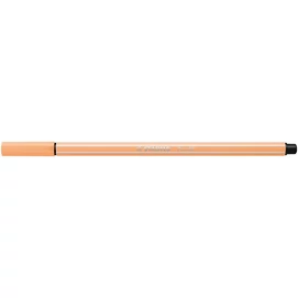 Filctoll, 1 mm, STABILO &quot;Pen 68&quot;, világosnarancs