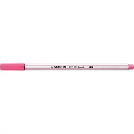 Ecsetirón, STABILO &quot;Pen 68 brush&quot;, pink