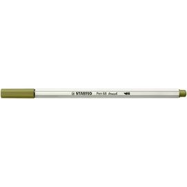 Ecsetirón, STABILO &quot;Pen 68 brush&quot;, sárzöld