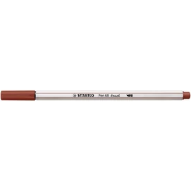 Ecsetirón, STABILO &quot;Pen 68 brush&quot;, vörösesbarna
