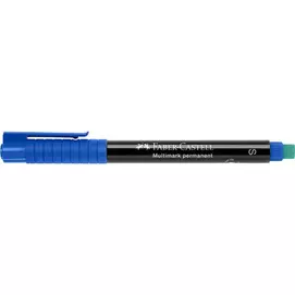 Alkoholos marker, OHP, 0,4 mm, FABER-CASTELL &quot;Multimark 1523&quot;, kék
