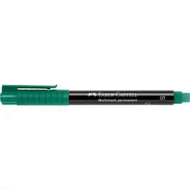 Alkoholos marker, OHP, 0,4 mm, FABER-CASTELL &quot;Multimark 1523&quot;, zöld