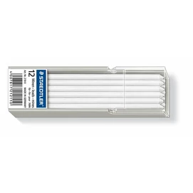 Jelölőkréta hegy, mindenre író, lemosható (omnichrom), STAEDTLER &quot;Lumocolor 218&quot;, fehér