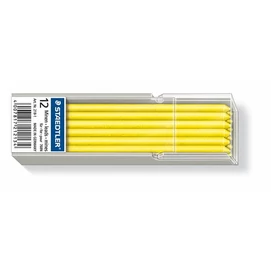 Jelölőkréta hegy, mindenre író, lemosható (omnichrom), STAEDTLER &quot;Lumocolor 218&quot;, sárga