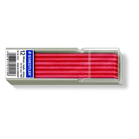 Jelölőkréta hegy, mindenre író, lemosható (omnichrom), STAEDTLER &quot;Lumocolor 218&quot;, piros
