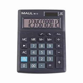 Számológép, asztali, 12 számjegy, MAUL &quot;MC 12&quot;