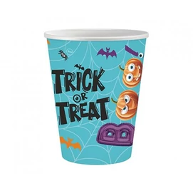 Pohár, papír, 2,5 dl, &quot;Trick or Treat&quot;