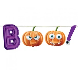 Felirat, papír, 150 cm, &quot;Boo!&quot;